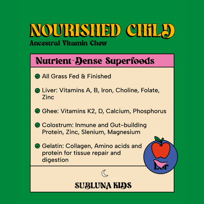 Nourished Child: Ancestral Vitamin Gummy - SubLuna