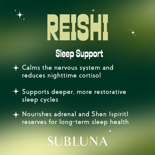 Reishi Mushroom Triple Extract® plus Nano Technology - SubLuna