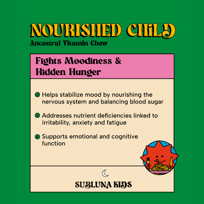 Nourished Child: Ancestral Vitamin Gummy - SubLuna