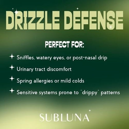 Drizzle Defense: Allergy & Urinary Tract Support - SubLuna