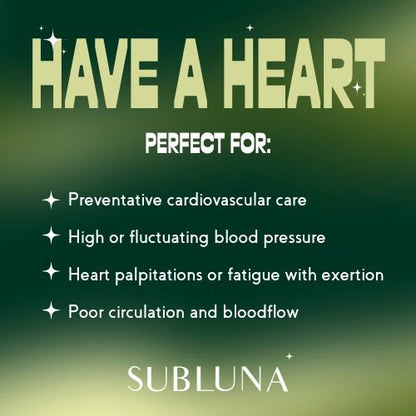 Have a Heart: Cardiovascular Support - SubLuna