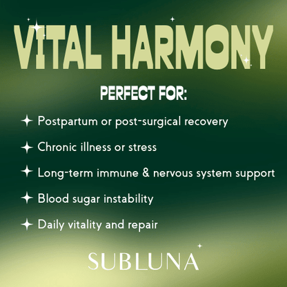 Vital Harmony: Longevity & Resilience Blend - SubLuna