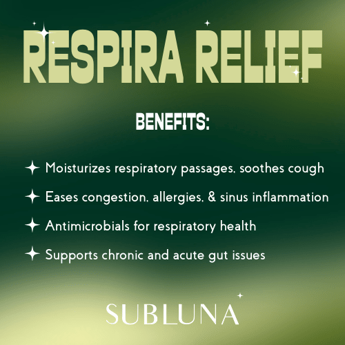 RespiraRelief: Cough and Cold Tea Blend - SubLuna