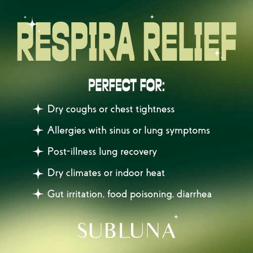 RespiraRelief: Cough and Cold Tea Blend - SubLuna