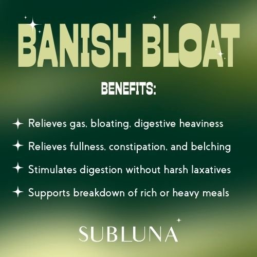 Banish Bloat Digestive Glycerite - SubLuna