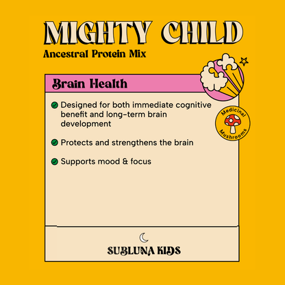 Mighty Child: Ancestral Protein Chocolate Mix - SubLuna