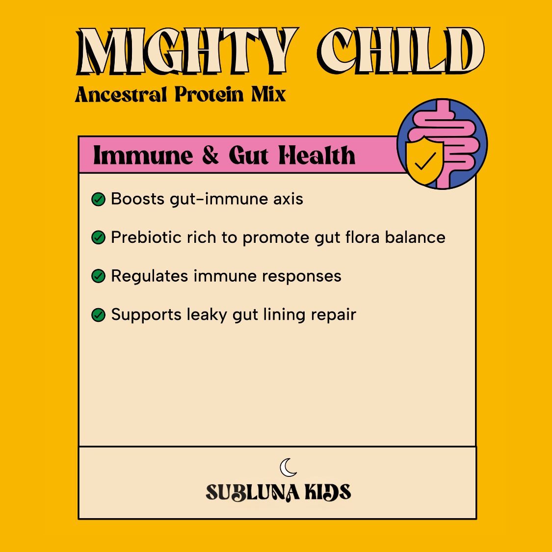 Mighty Child: Ancestral Protein Chocolate Mix - SubLuna
