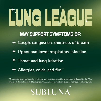 Lung League: Respiratory Illness Support - SubLuna