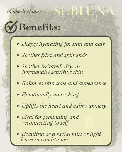 Mother's Nature Hydration Mist - SubLuna