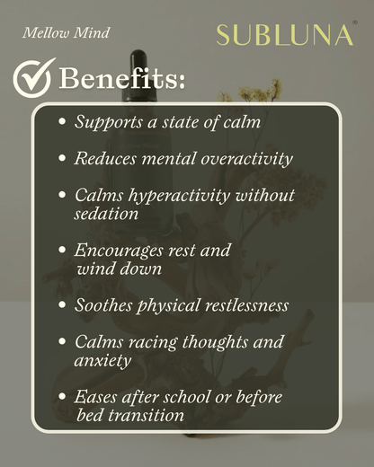 Mellow Mind: Hyperactivity and Calm Support - SubLuna
