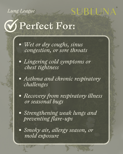 Lung League: Respiratory Illness Support - SubLuna