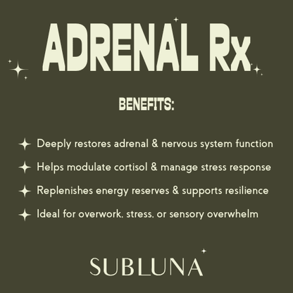Adrenal Rx: Burnout Restoration Blend - SubLuna