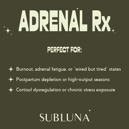 Adrenal Rx: Burnout Restoration Blend - SubLuna