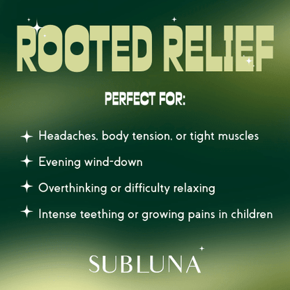 Rooted Relief: Pain + Relaxation Tonic - SubLuna