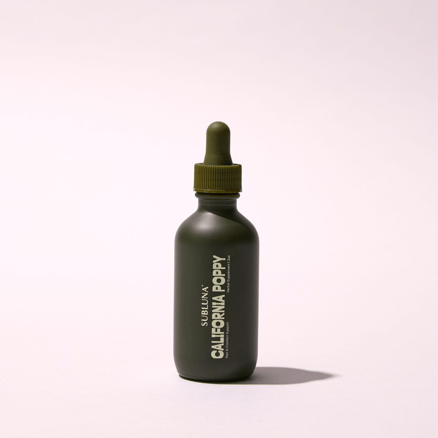 California Poppy Tincture: Pain & Comfort Support - SubLuna