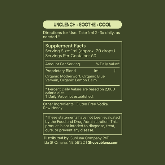 Chill Pill: Anger and Irritation Support - SubLuna