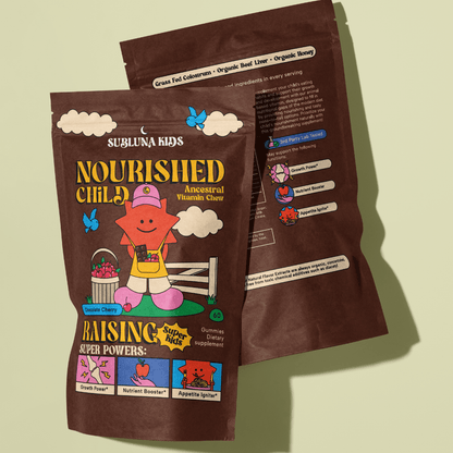 Nourished Child: Ancestral Vitamin Gummy - Cherry Chocolate - SubLuna