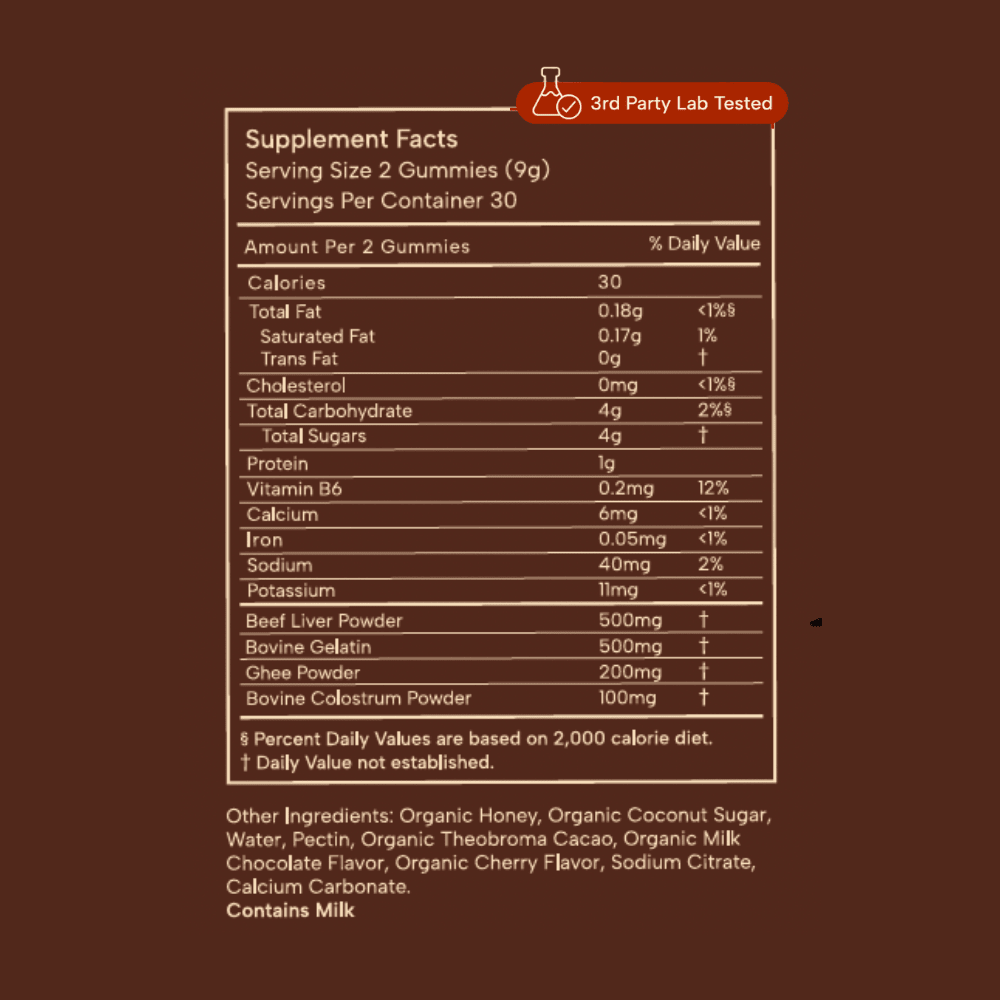 Nourished Child: Ancestral Vitamin Gummy - SubLuna