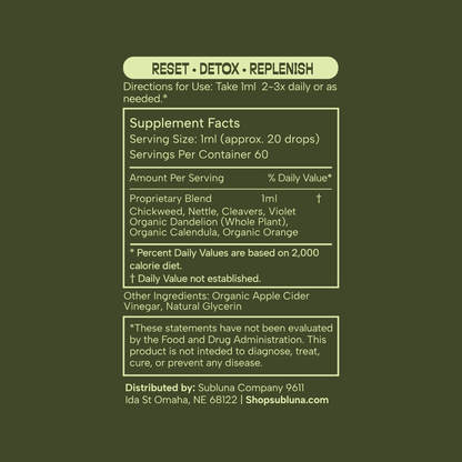 Clean Up Crew: Lymph & Drainage Support - SubLuna