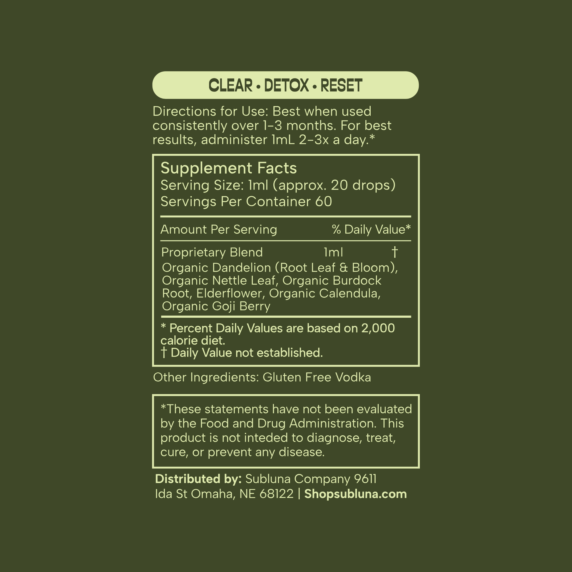 Glow Getter: Skin and Hormone Detoxifier - SubLuna