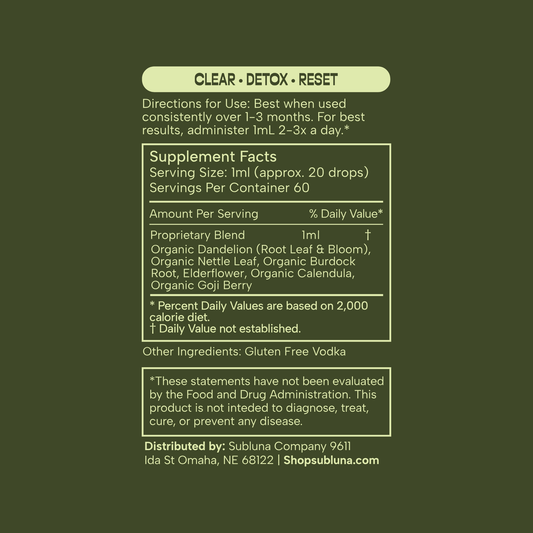 Glow Getter: Skin and Hormone Detoxifier - SubLuna