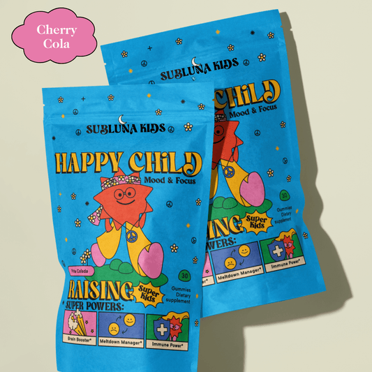 Happy Child: Mood & Brain Gummy - Cherry Cola Flavor - SubLuna
