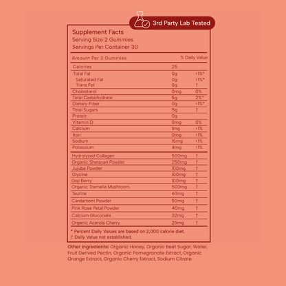 Beauty Babe: Glow Up Gummy - SubLuna