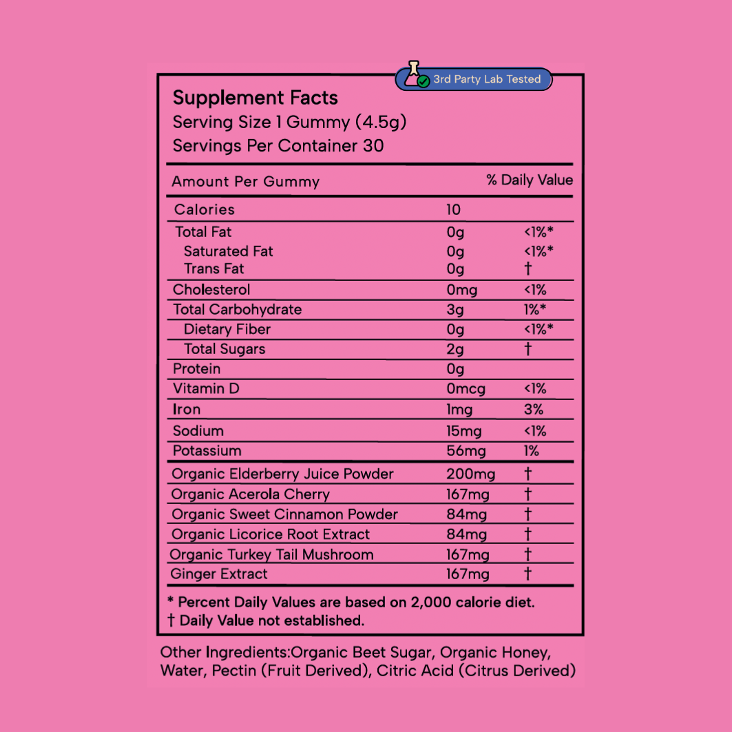 Healthy Child: Immune & Illness Gummy