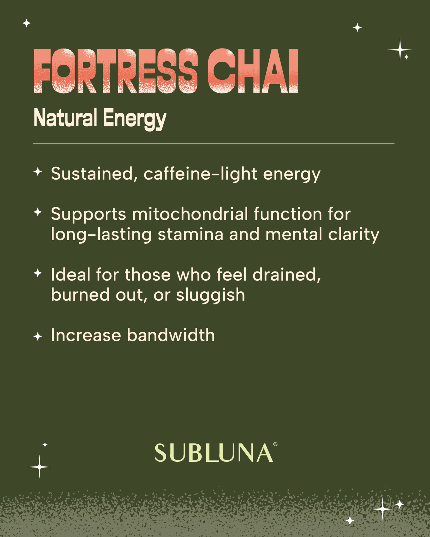Fortress Chai - SubLuna