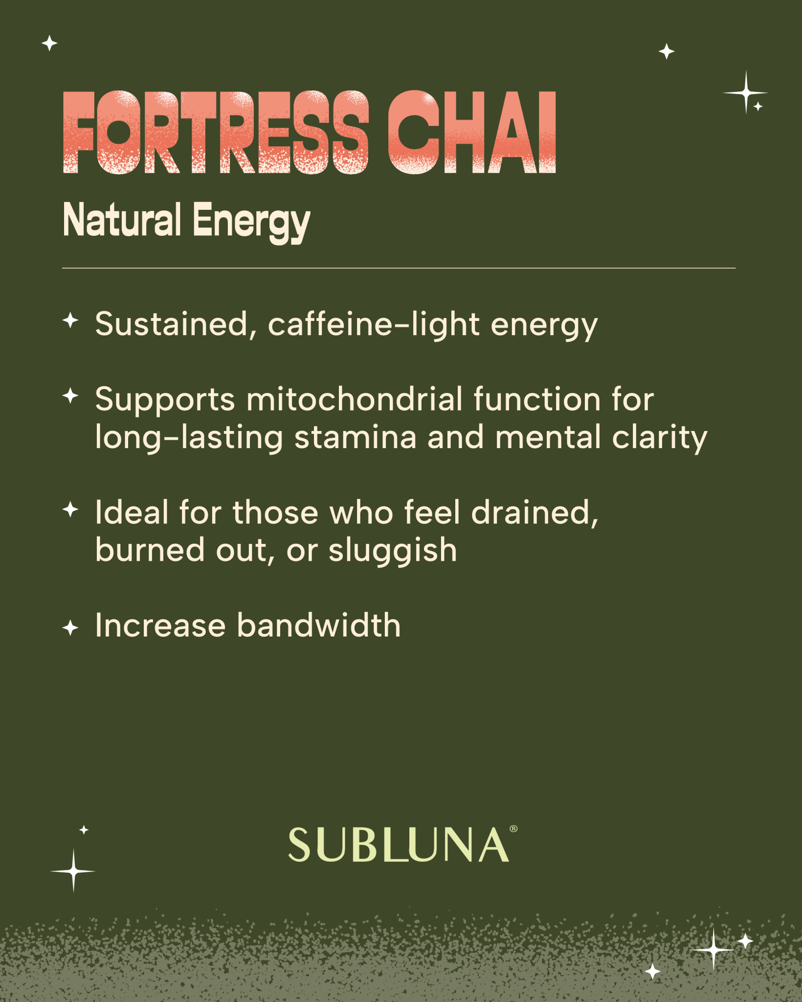 Fortress Chai - SubLuna