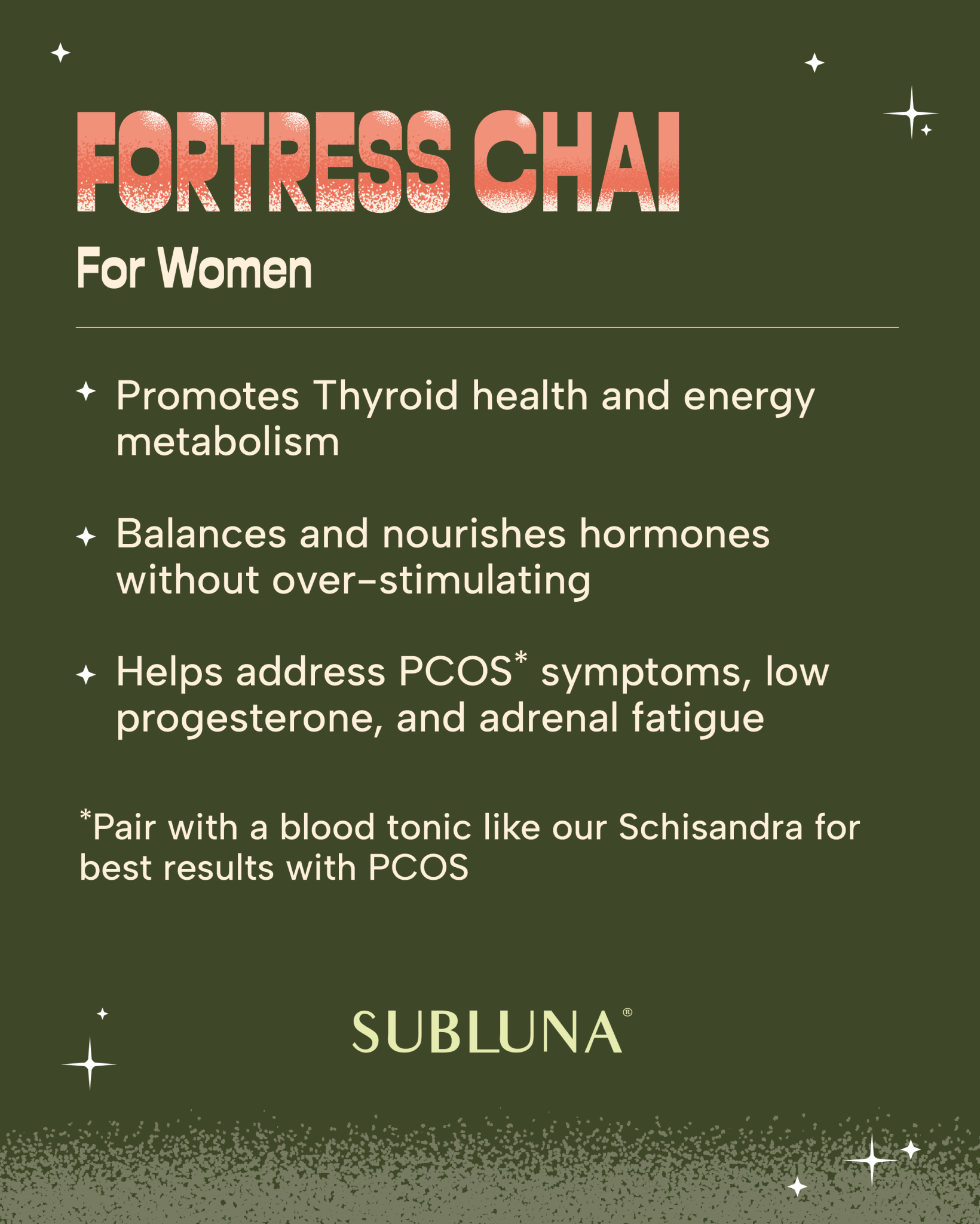 Fortress Chai - SubLuna