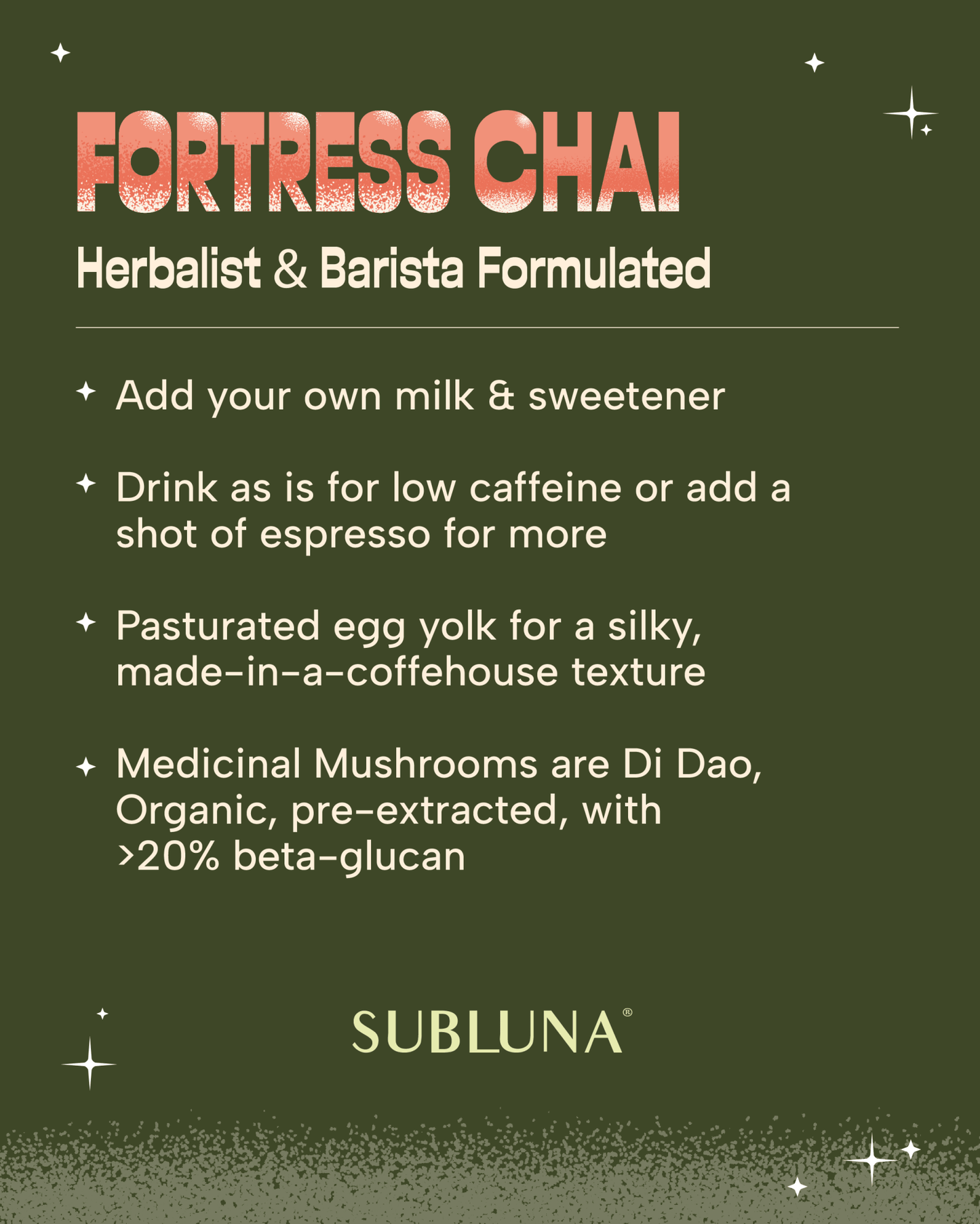 Fortress Chai - SubLuna