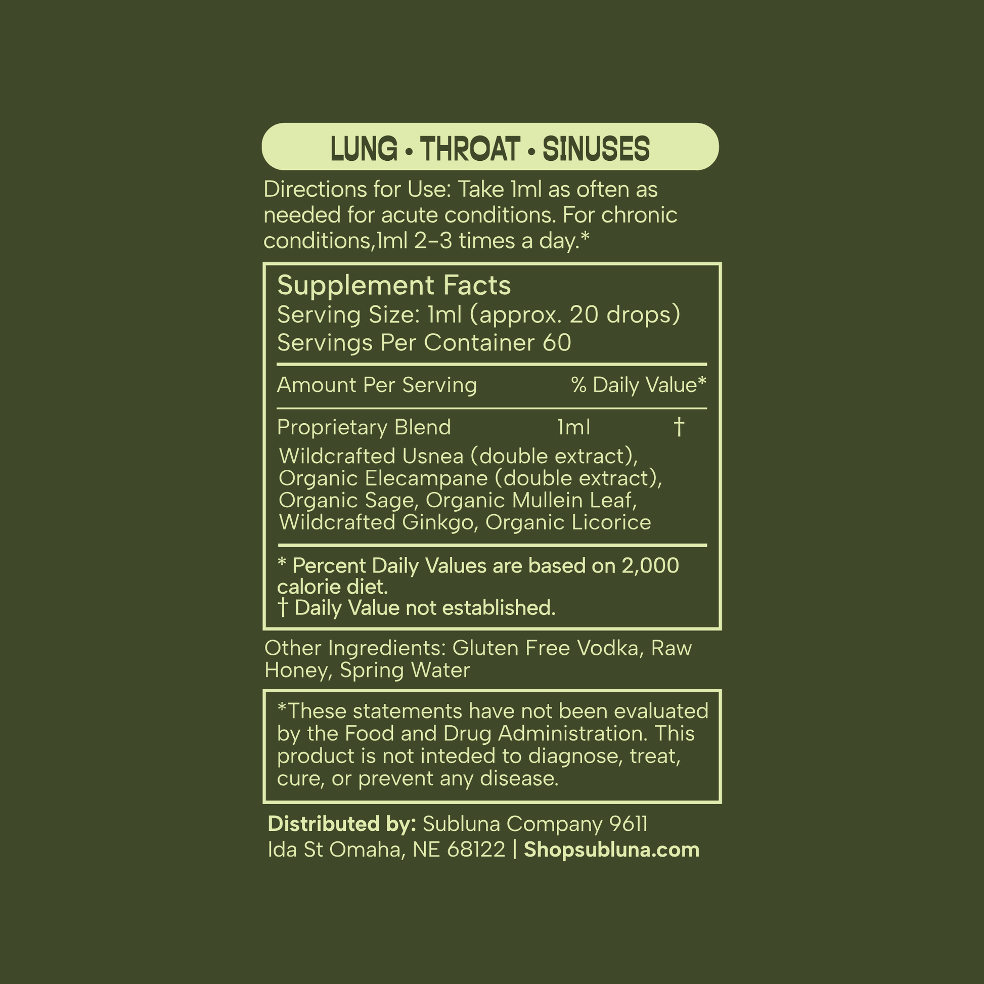 Lung League: Respiratory Illness Support - SubLuna