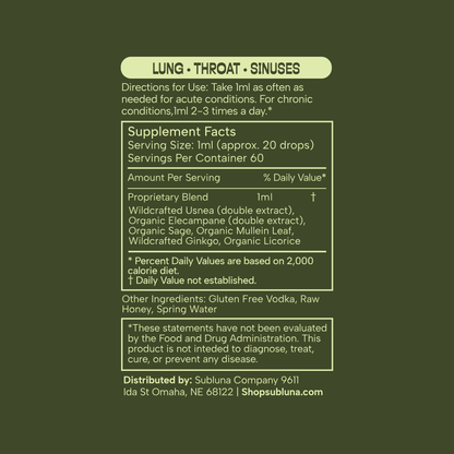 Lung League: Respiratory Illness Support - SubLuna