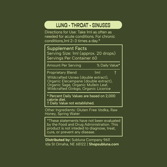 Lung League: Respiratory Illness Support - SubLuna