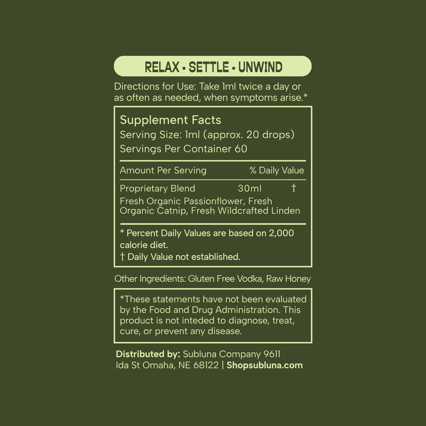 Mellow Mind: Hyperactivity and Calm Support - SubLuna