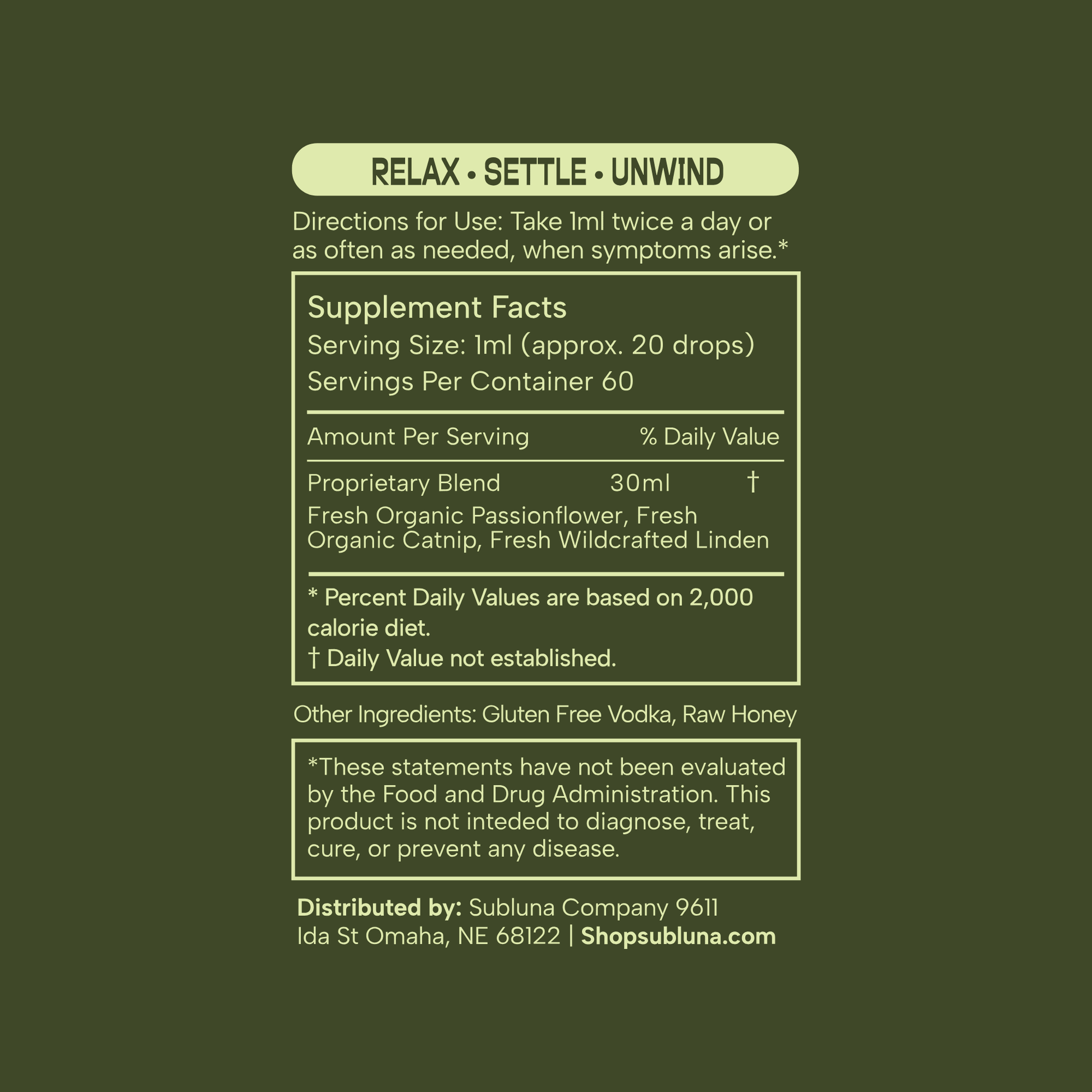 Mellow Mind: Hyperactivity and Calm Support - SubLuna