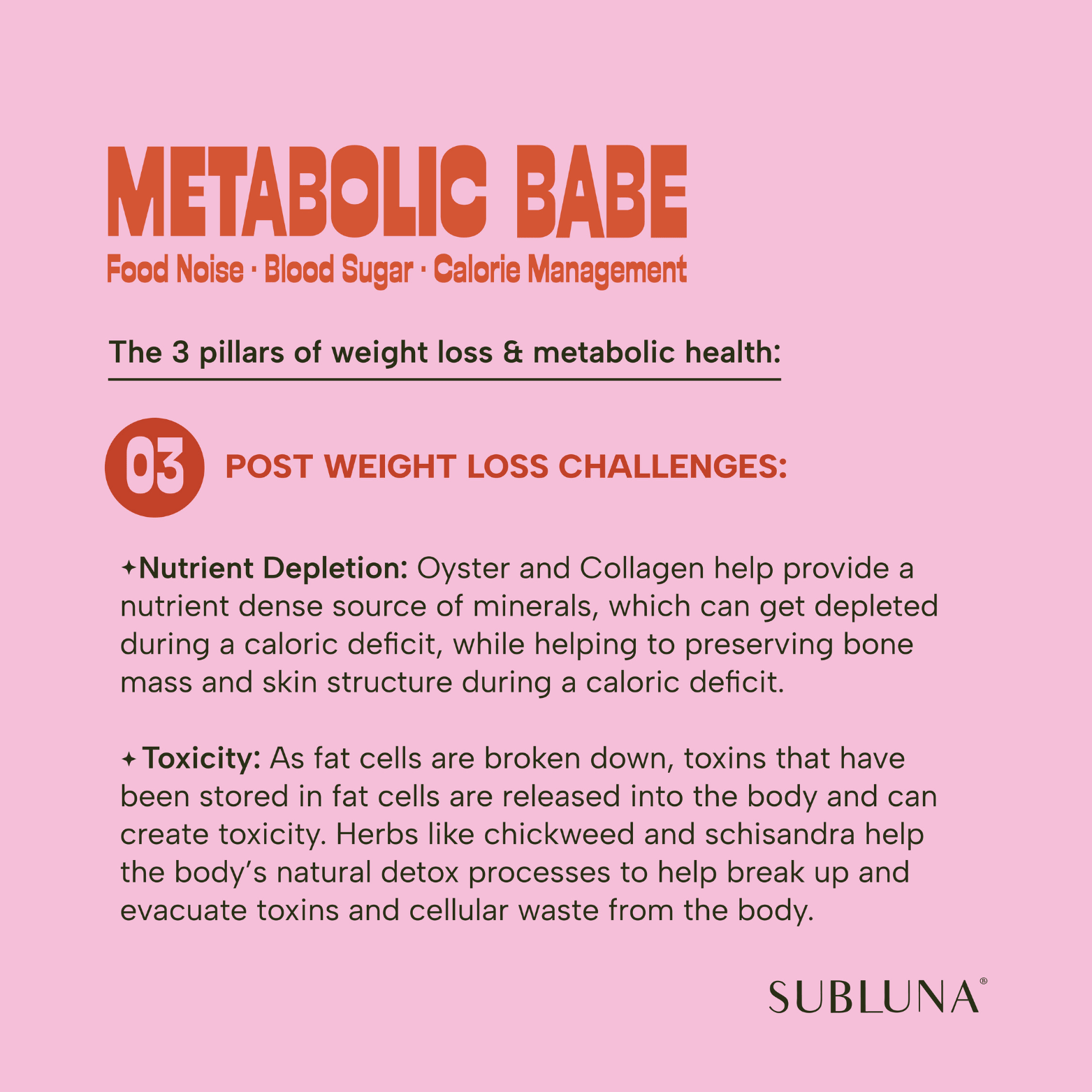 Metabolic Babe: Natural Weight Loss Support Gummy - SubLuna