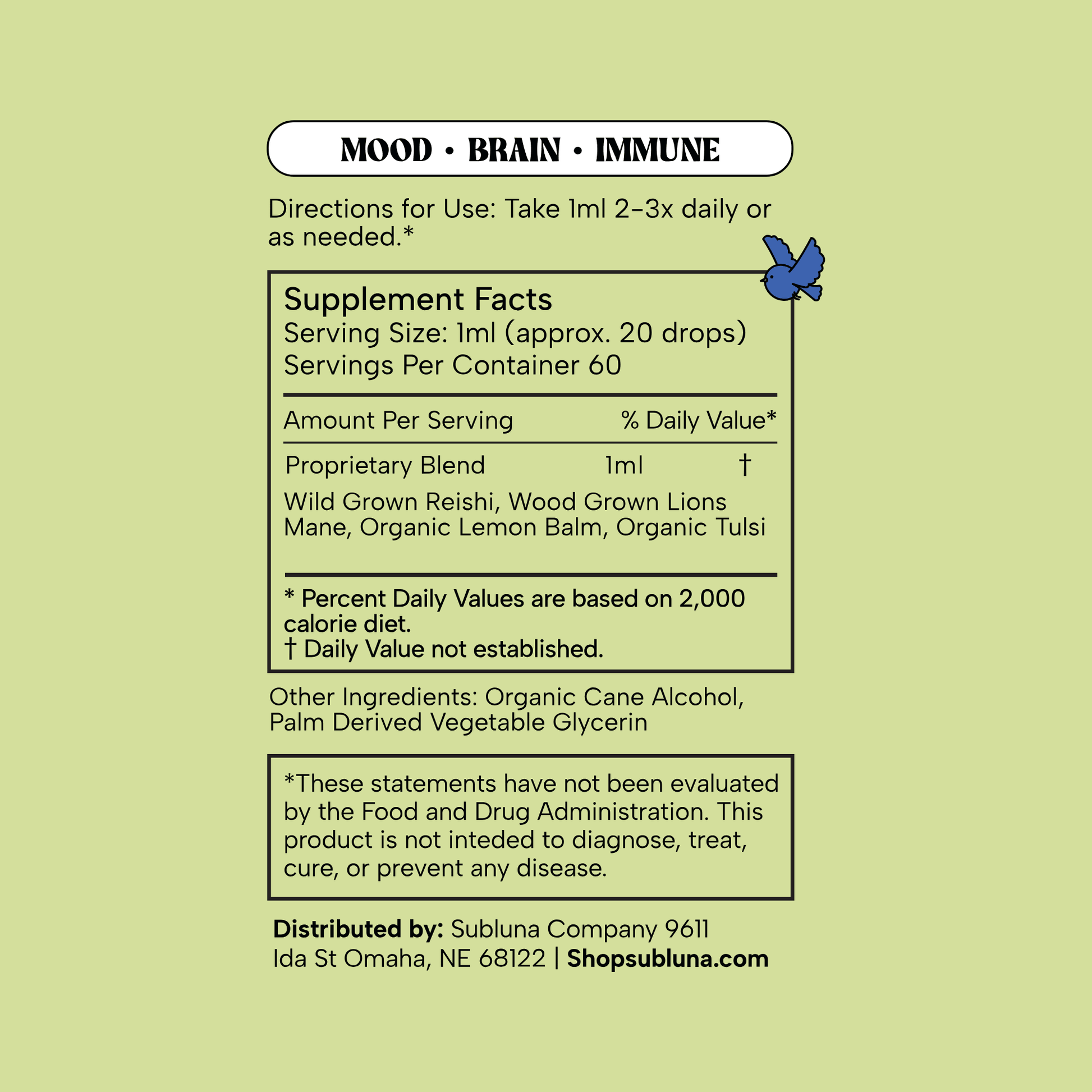 Mighty Mood: Kid's Mood & Focus Blend - SubLuna