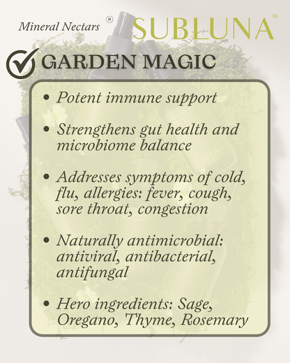 Garden Magic Mineral Nectar: Immune & Illness Support - SubLuna