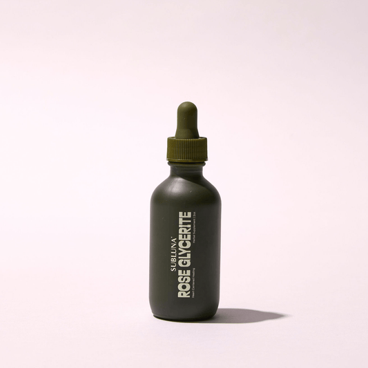 Rose Glycerite: Heart Centered Healing - SubLuna