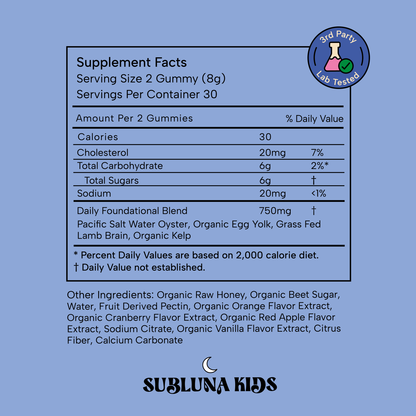 Brain Child: Ancestral Vitamin Gummy - SubLuna