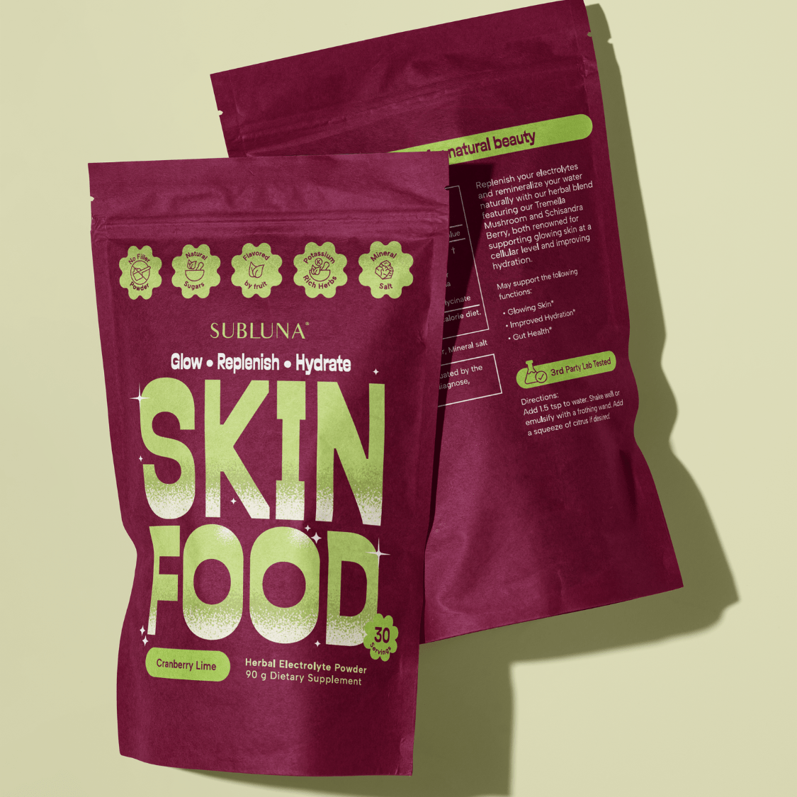 Skin Food Herbal Electrolyte Mix - SubLuna
