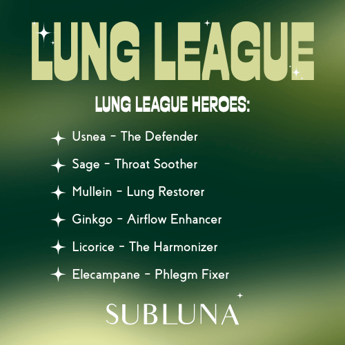 Lung League: Respiratory Illness Support - SubLuna