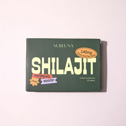 Pure Shilajit Resin Tablets 60ct - SubLuna