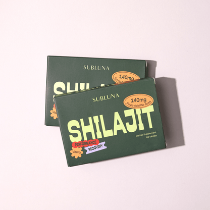 Pure Shilajit Resin Tablets 60ct - SubLuna