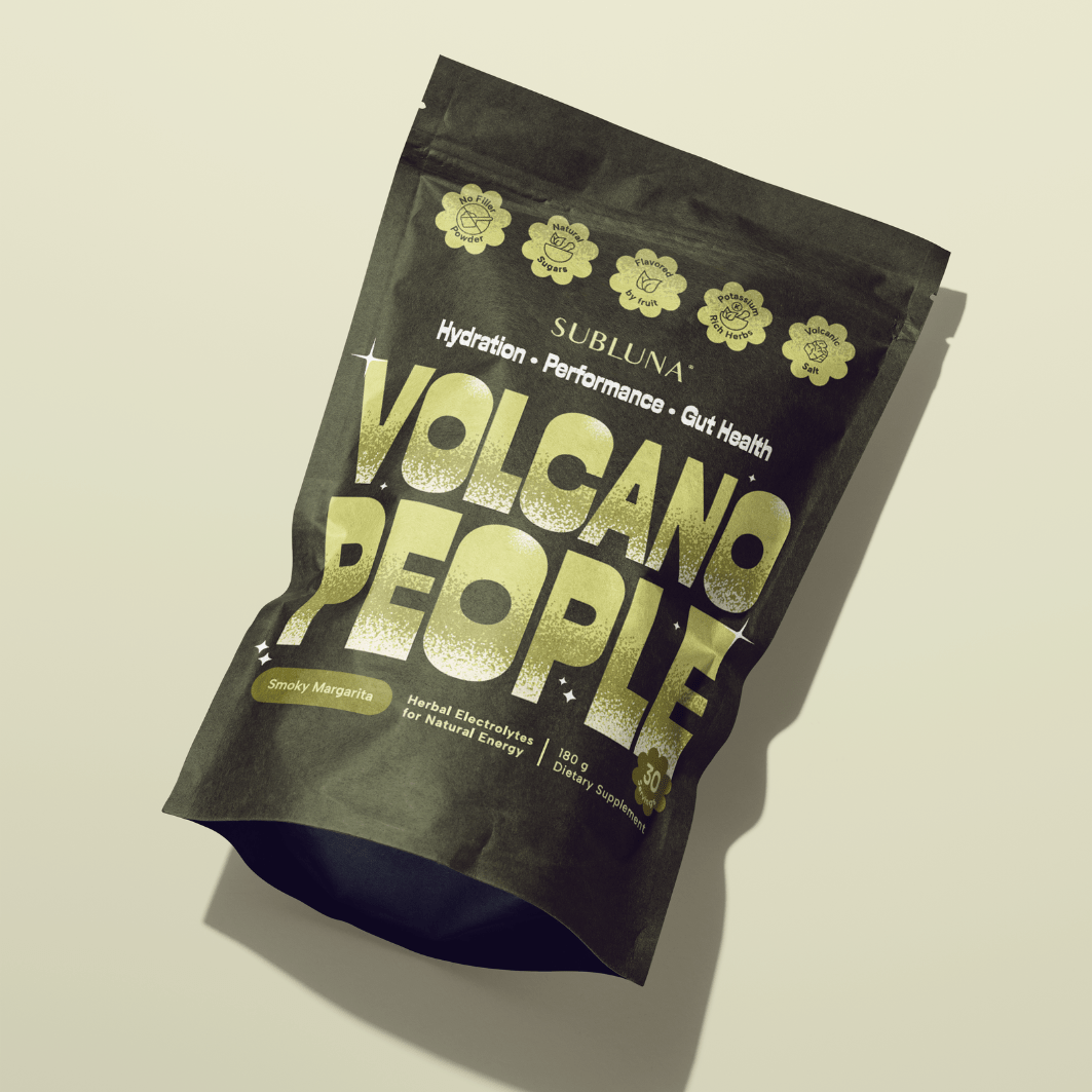 Volcano People: Herbal Electrolytes for Natural Energy - SubLuna