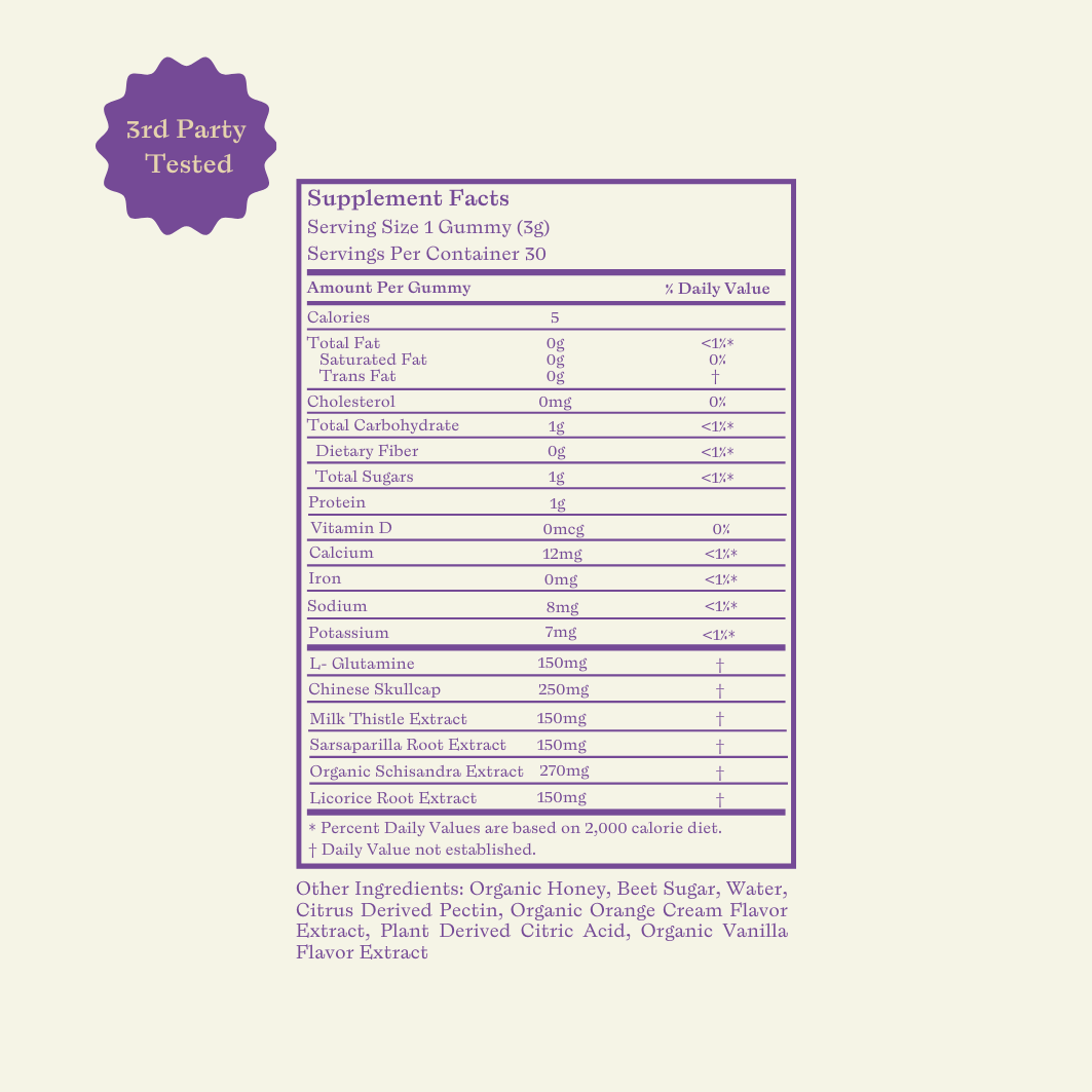 "Head, Shoulders, Knees, and Toes" Detox & Gut Health Gummy - SubLuna