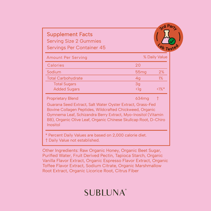 Metabolic Babe: Natural Weight Loss Support Gummy - SubLuna