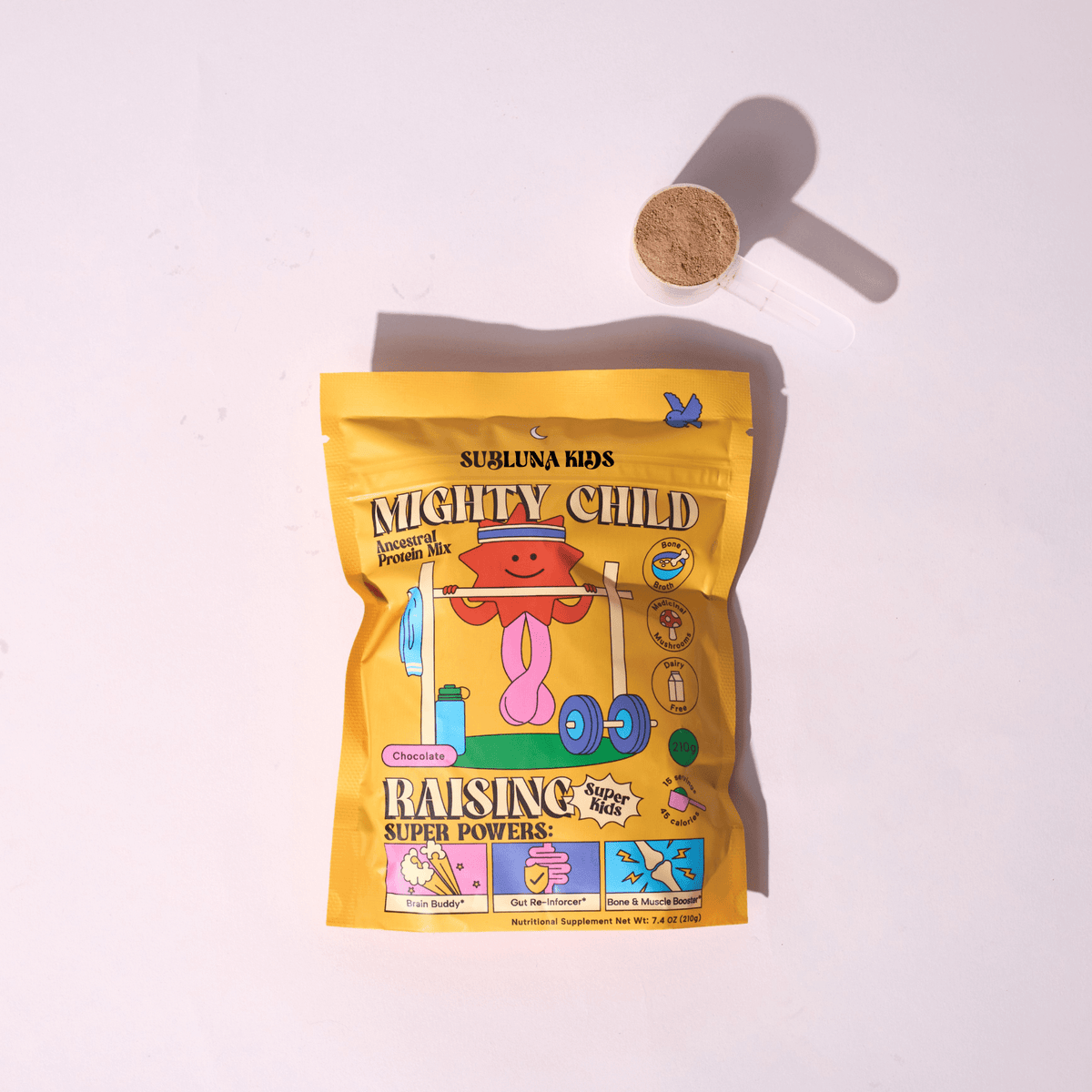 Mighty Child: Ancestral Protein Chocolate Mix – SubLuna
